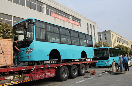 EV CITY BUS DELIVERY