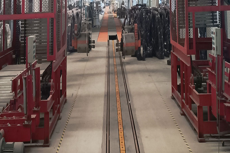 What is the Drag Chain Transfer Line
