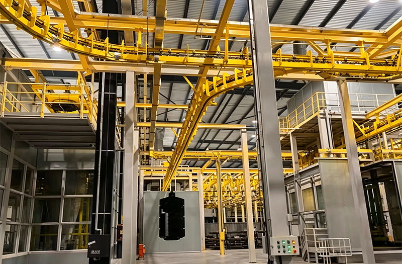 Main functions of the Power & Free Conveyor