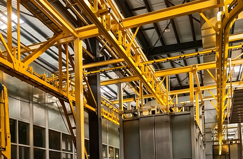 Key System Components of the Power & Free Conveyor