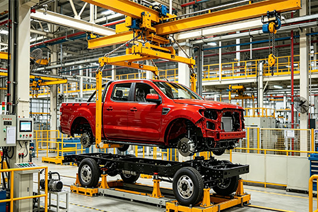 Vehicle assembly station