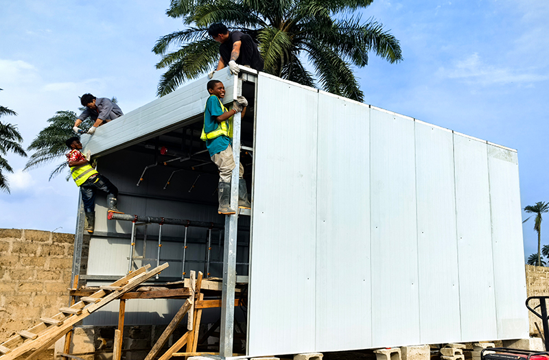 Introduce of rain test chamber