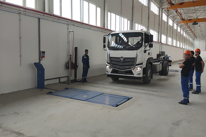 Truck Side Slip Test