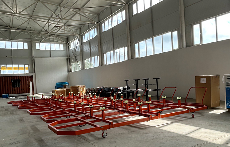 Vehicle Body Transfer Cart