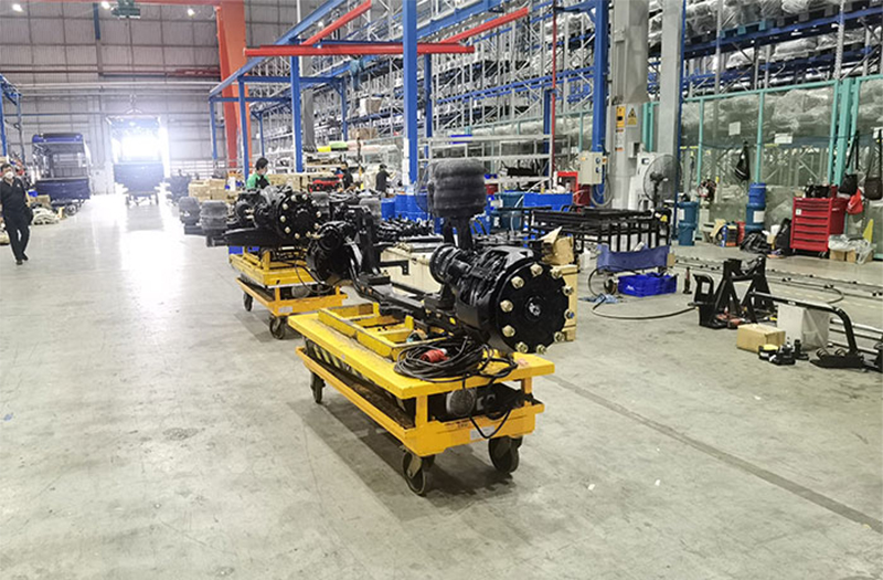 Important of Front and Rear Axle Lifting Cart